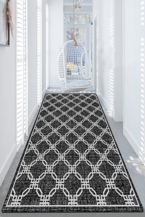 Conceptum Alfombra de pasillo Chain Djt Multicolor 80 x 100 cm Conceptum Alfombra de pasillo Chain Djt Multicolor 80 x 100 cm